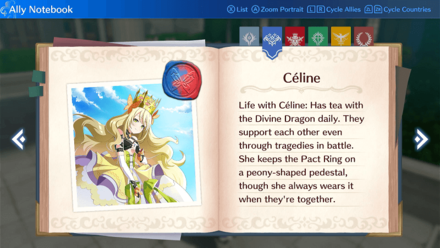Fire Emblem Engage - Celine Paired Ending Reference