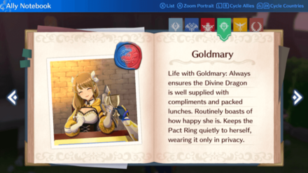 Fire Emblem Engage - Goldmary Paired Ending Desription