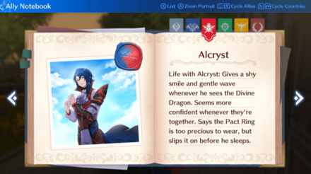 Fire Emblem Engage - Alcryst Paired Ending Description
