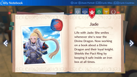 Fire Emblem Engage - Jade Paired Ending Reference