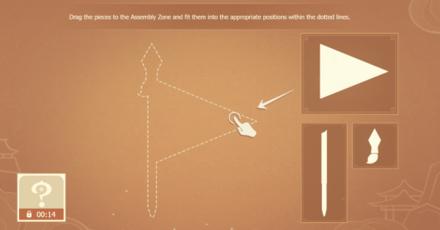 Genshin - How to Play 3 - Drag and Arrange the Papers