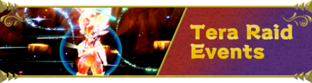Pokemon Scarlet and Violet SV - Tera Raid Events