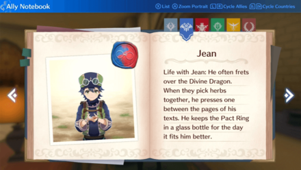 Jean Paired Ending Notebook