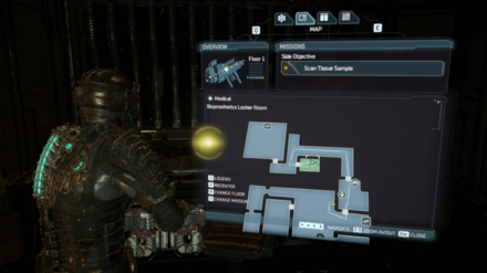 Dead Space Remake - Portable Heliotron Location Image