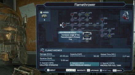 Dead Space Remake - High-Pressure Nozzle Special Upgrade