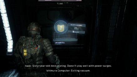 Dead Space Remake 2023 - Level 2 Security Clearance Lock 5 Location