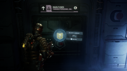 Dead Space Remake 2023 - Level 2 Security Clearance Lock 6 Location