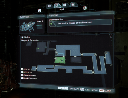 Dead Space Remake 2023 - Level 2 Security Clearance Lock 7  Map