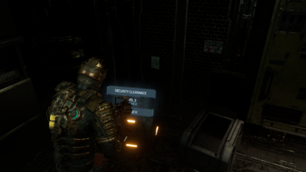 Dead Space Remake 2023 - Level 2 Security Clearance Lock 7 Location