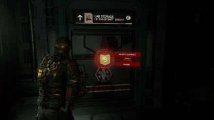 Dead Space Remake 2023 - Level 3 Security Clearance Lock 3 Location