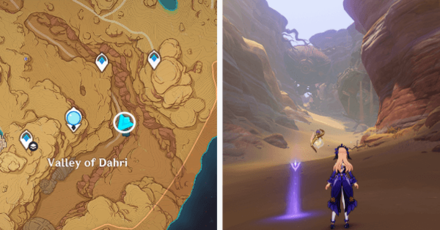 Genshin - Viewpoint in Valley of Dahri