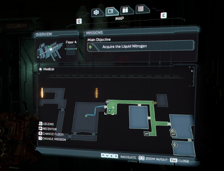 Dead Space Remake 2023 - Level 3 Security Clearance Lock 4 Map