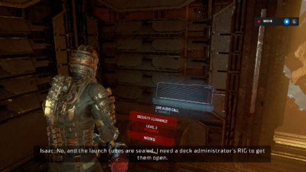 Dead Space Remake 2023 - Level 3 Security Clearance Lock 8 Location