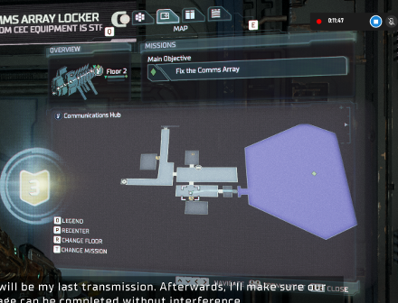 Dead Space Remake 2023 - Level 3 Security Clearance Lock 12 Map