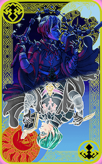 Byleth Tarot Card Reverse