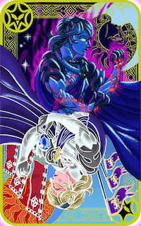 Corrin Tarot Card Reverse