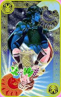 Celica Tarot Card Reverse