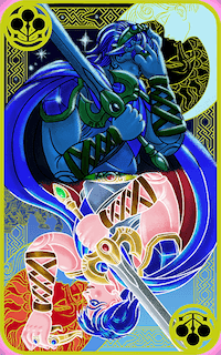 Marth Tarot Card Reverse