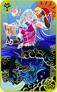 Micaiah Tarot Card