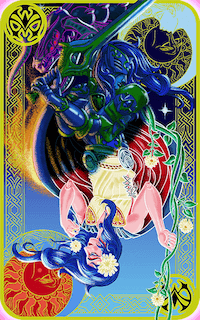 Lucina Tarot Card Reverse