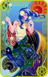 Lucina Tarot Card
