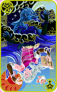 Micaiah Tarot Card Reverse