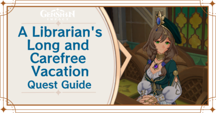 Genshin Impact - A Librarian