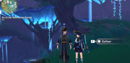 Genshin -  Look for Gafoor then talk to him