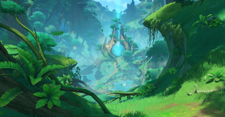 Genshin - Sumeru Rainforest Viewpoint - Varunastra
