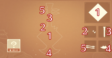 Genshin - Iridescence in Papers - Arrange Xinyan Paper Prop