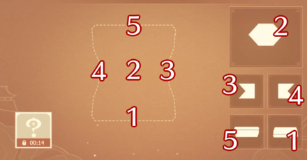 Genshin - Iridescence in Papers - Arrange Hu Tao Paper Prop