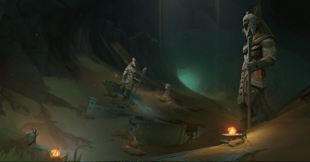Genshin - Sumeru Desert Viewpoint - The Thousands of Entombed Chambers