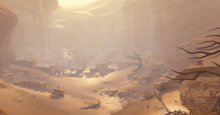 Genshin - Sumeru Desert Viewpoint - Lifeless Dar al-Shifa