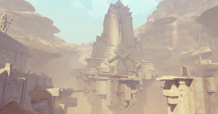 Genshin - Sumeru Desert Viewpoint - Khaj-Nisut