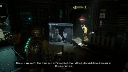 Dead Space Remake - Repairing the Tram