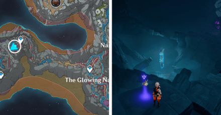 Genshin - Viewpoint in The Glowing Narrows