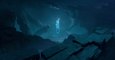 Genshin - Chasm Mines Viewpoint - The Court of Pillars