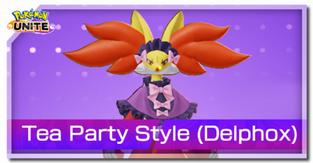 Pokemon UNITE - Tea Party Style Delphox Banner