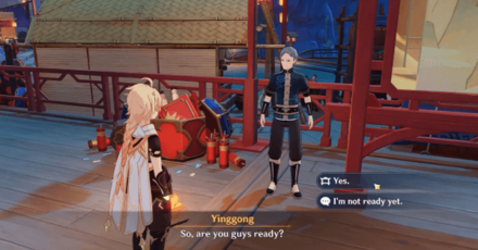 Genshin - A Few Words in the Foreground Quest Step 5