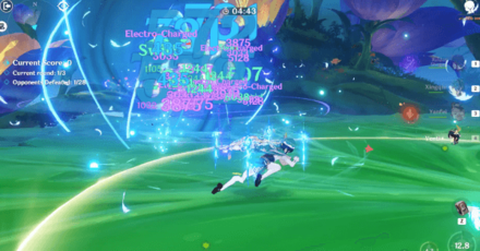 Genshin - Use Swirl Elemental Reactions in Round 1