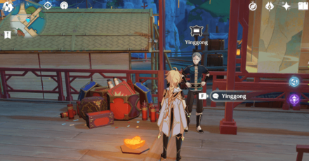 Genshin - Backstage Helpers Quest Step 1