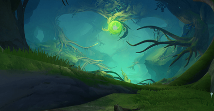 Genshin - Sumeru Rainforest Viewpoint - The Land of Mawtiyima