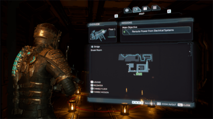 Dead Space Remake - Break Room Map Location