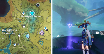 Genshin - Viewpoint in Mawtiyima Forest