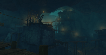 Genshin - Chasm Mines Viewpoint - The Blocked Path