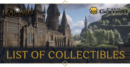 Hogwarts Legacy List of Collectibles