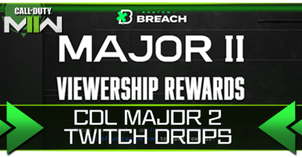 Modern Warfare 2 - CDL Major 2 Twitch Drops Banner