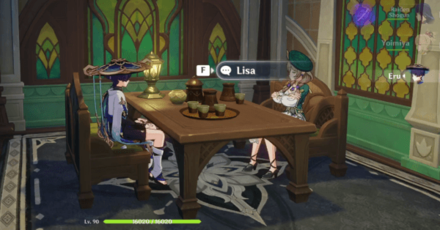 Genshin - Lisa Location Day 1 Second Blooming