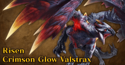 Monster Hunter Rise - Risen Crimson Glow Valstrax