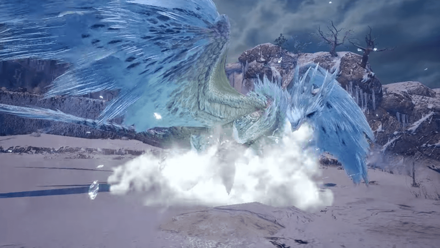 MH Rise Sunbreak - Velkhana Frost Breath